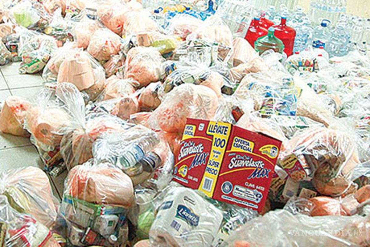 Cártel del Golfo repartió despensas a damnificados en Tamaulipas