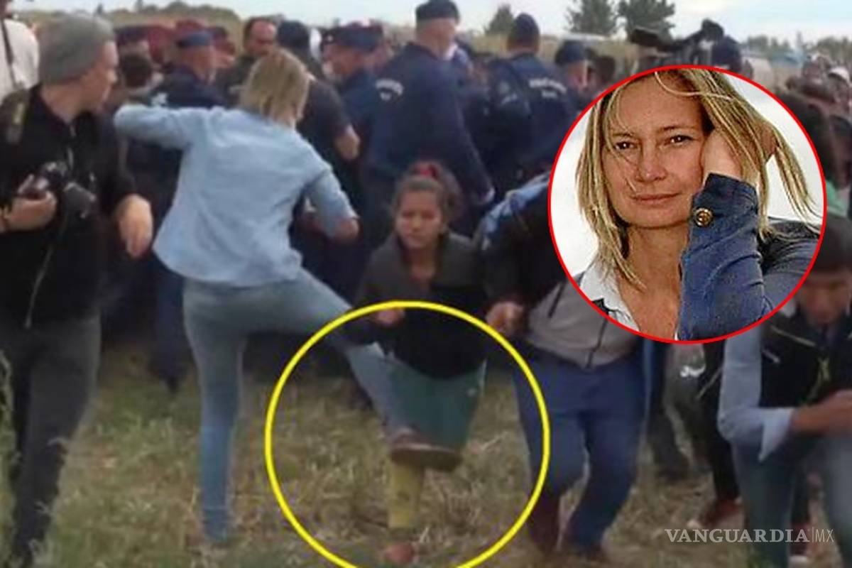 Petra Laszlo se reía cuando vio el vídeo de lo que hizo: periodista