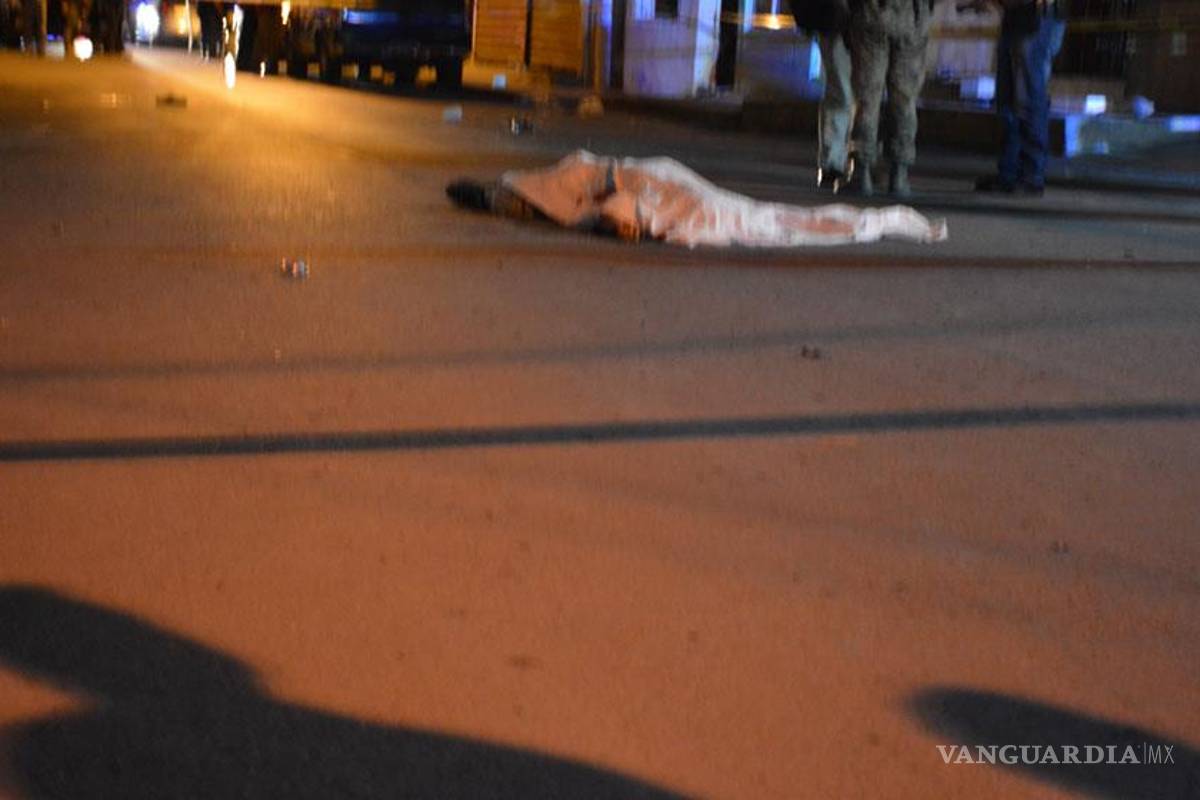 Acribillan a hombre en pleno centro de Monclova