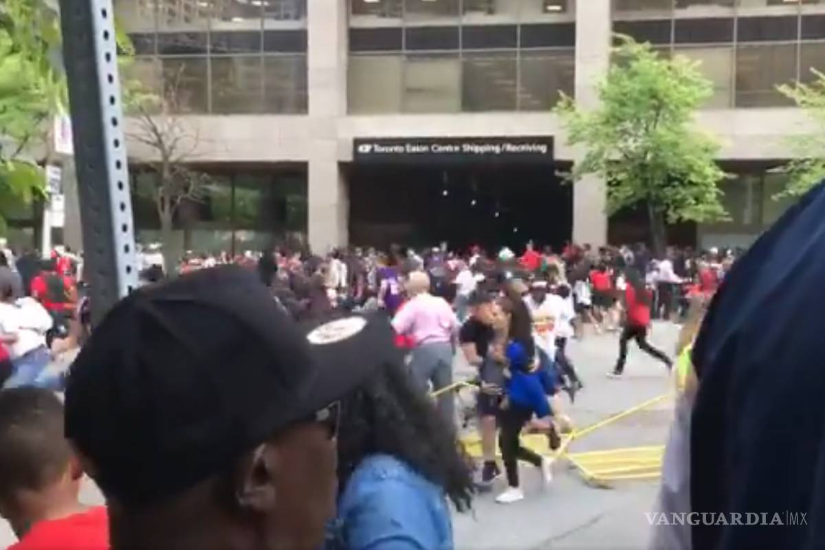 Reportan heridos de bala en la celebración de los Raptors de Toronto