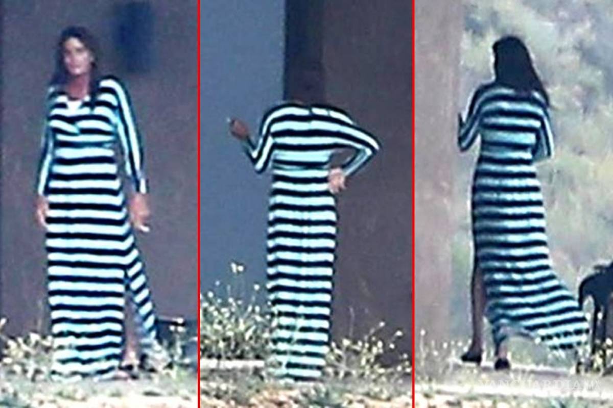 El padrastro de las Kardashian apareció vestido de mujer por primera vez desde su cirugía