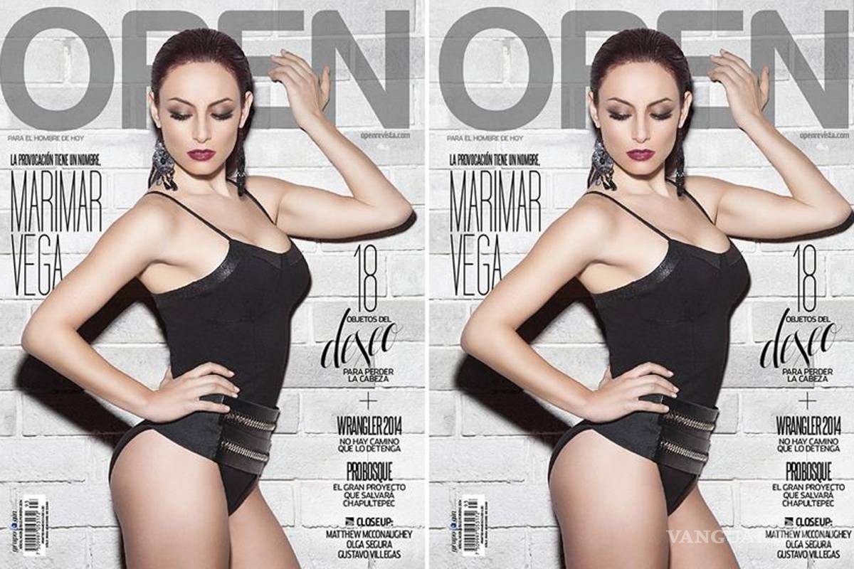 Marimar Vega se quita la ropa para la revista Open