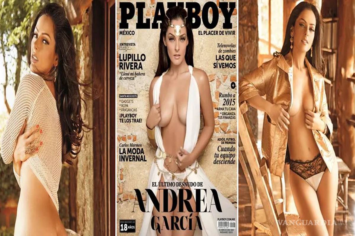 Andrea García se desnuda por última vez para Playboy