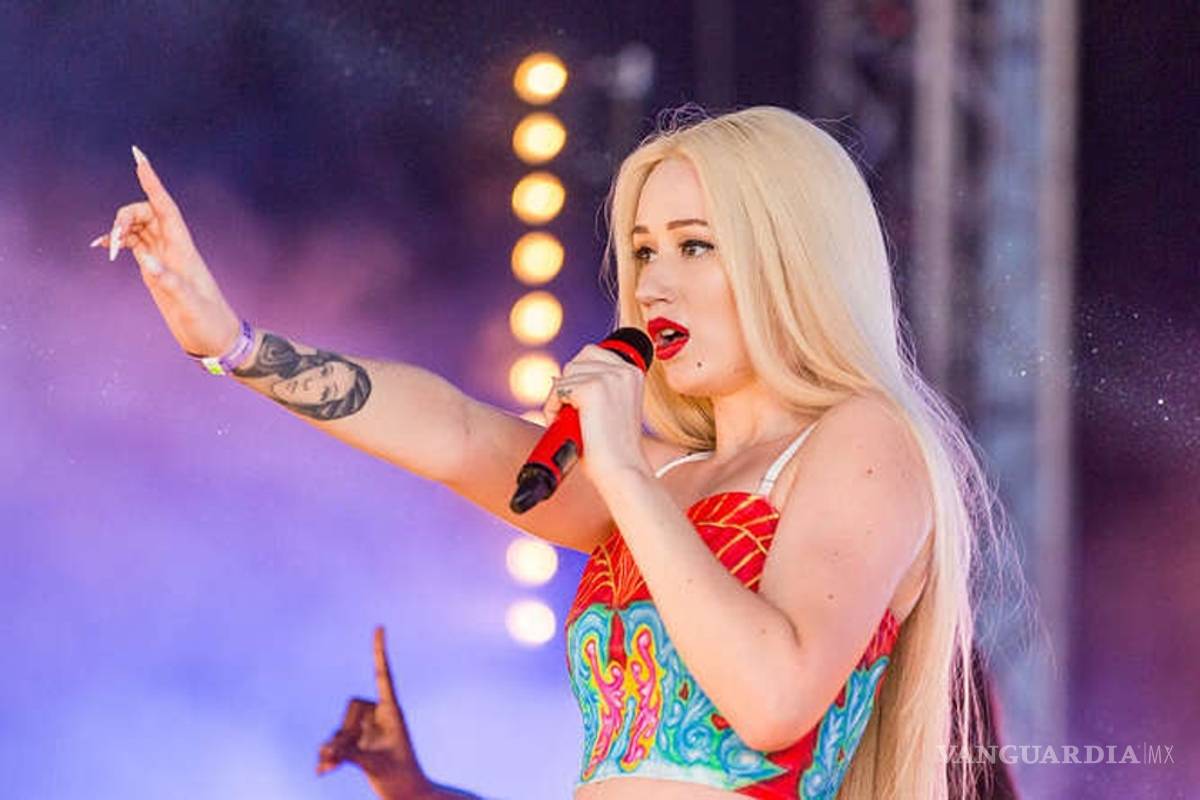 Iggy Azalea sufre con su ropa en concierto