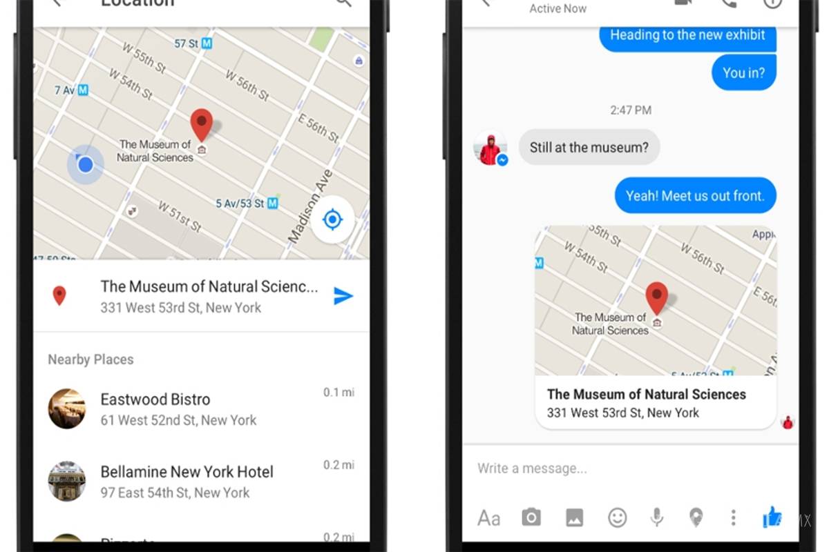 Facebook Messenger ya te permite compartir tu ubicación