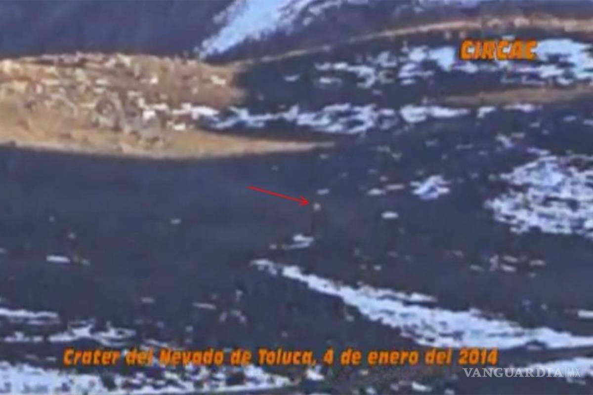 Captan presunto OVNI en el Nevado de Toluca