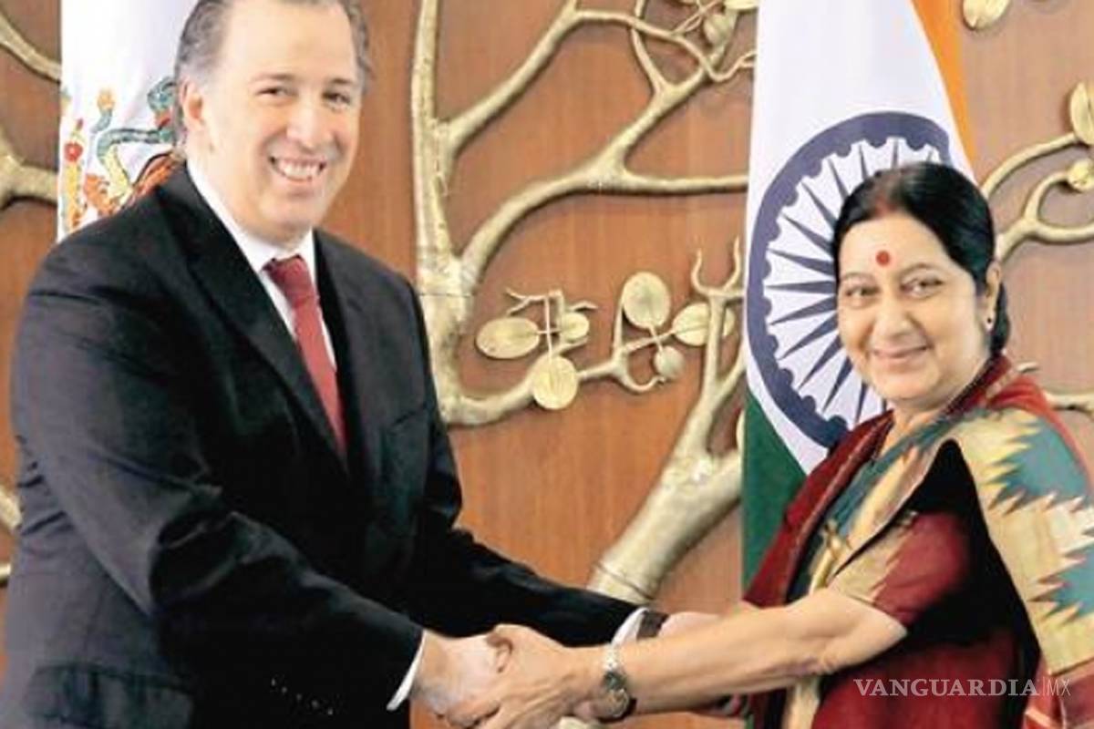 Todos somos mexicanos: Increpan a Canciller en India por normalistas desaparecidos