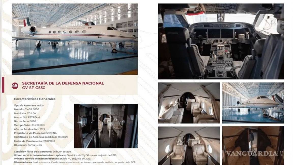 $!Avión en el que viajó Evo Morales a México tuvo un costo de 54 mdd