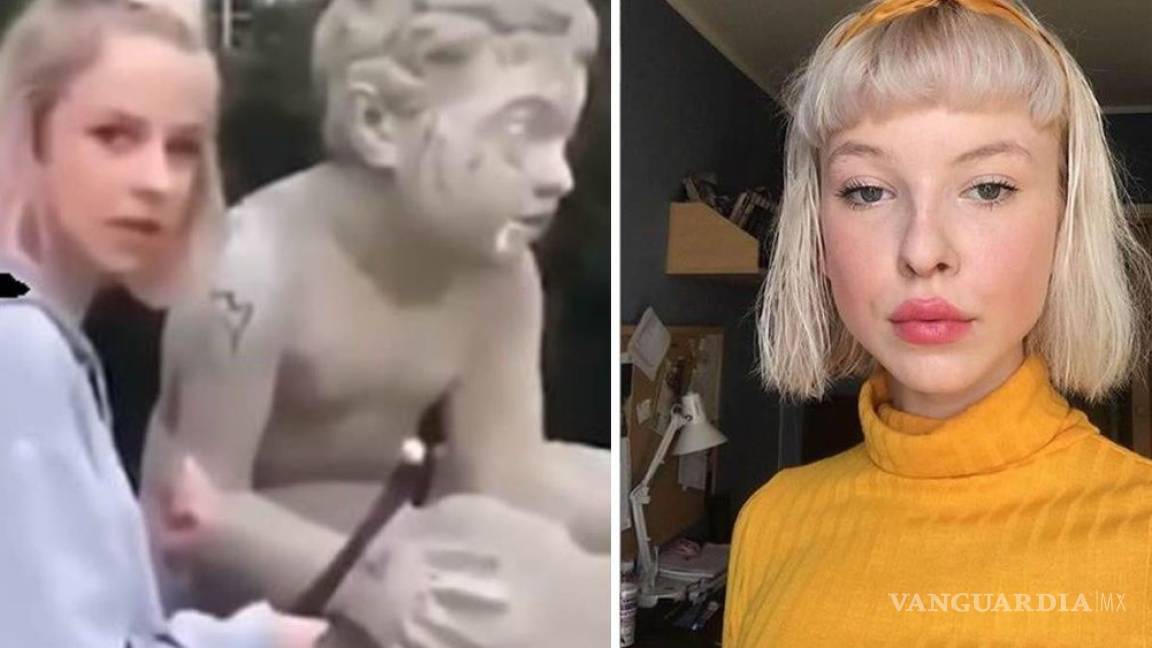 Adolescente destroza estatua antigua para 'ganar' seguidores en Instagram