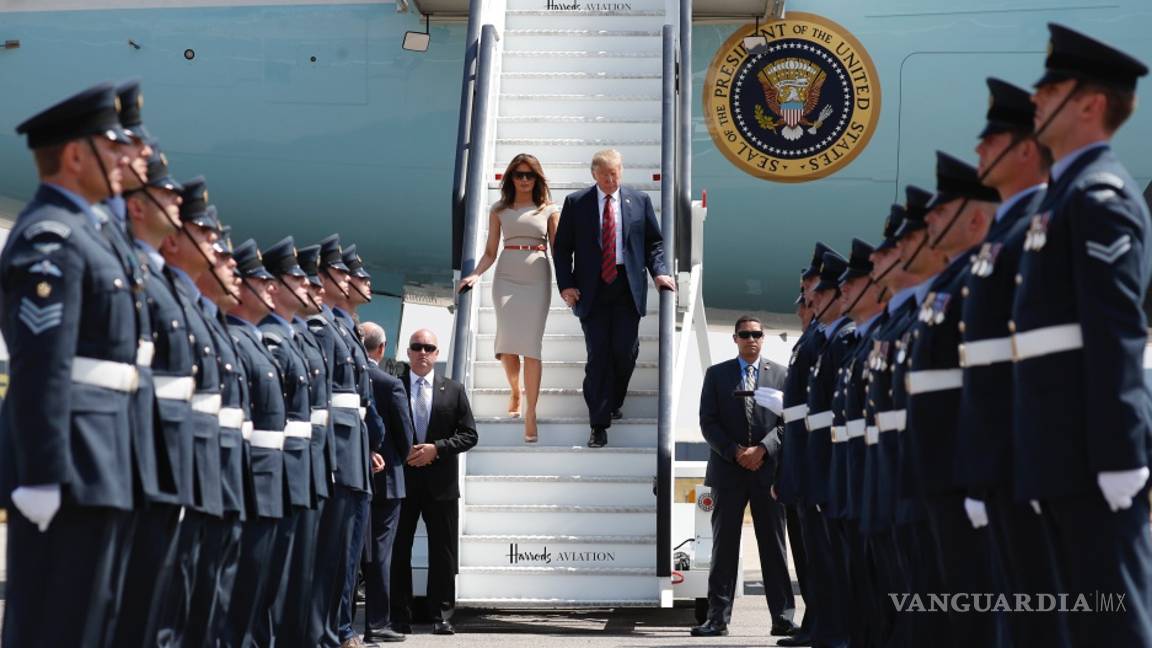 $!Reino Unido recibe a Trump con Gobierno u en un momento "de máxima debilidad interna”