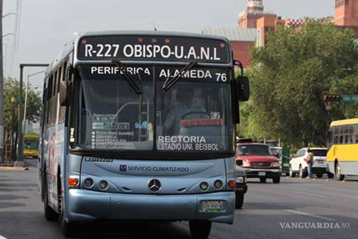 Bronco pospone aumento a la tarifa del transporte en Nuevo León