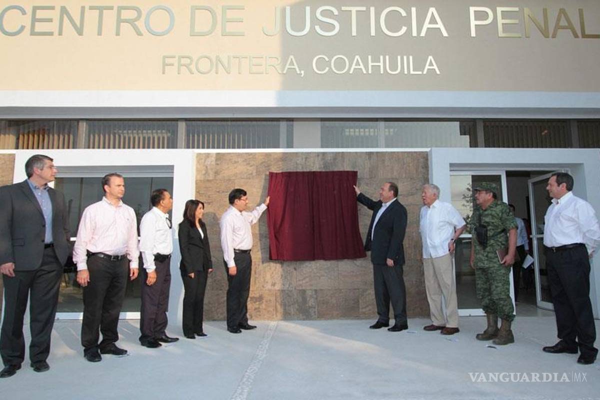 Inauguran el nuevo Centro de Justicia Penal en Frontera, Coahuila