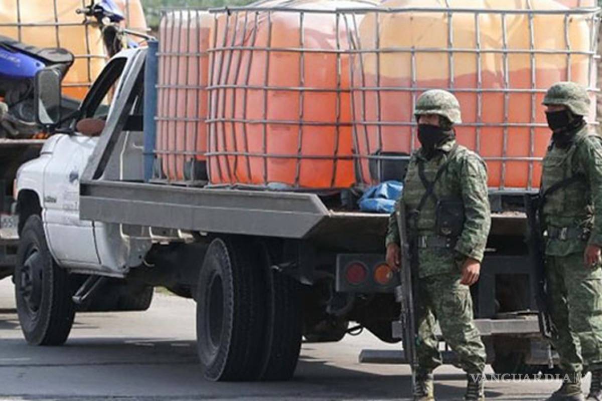 Aseguran en 4 estados cerca de 180 mil litros de hidrocarburos