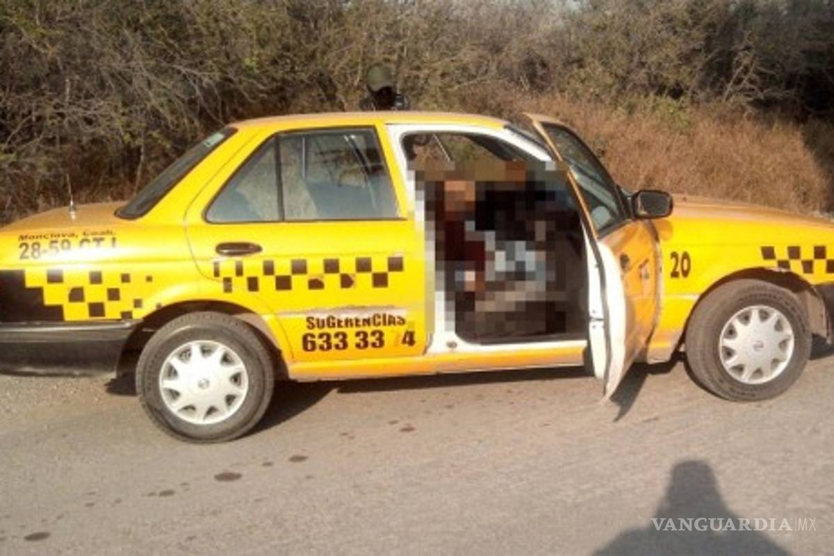 Matan a taxista y hieren a mujer y su bebita en Torreón, Coahuila