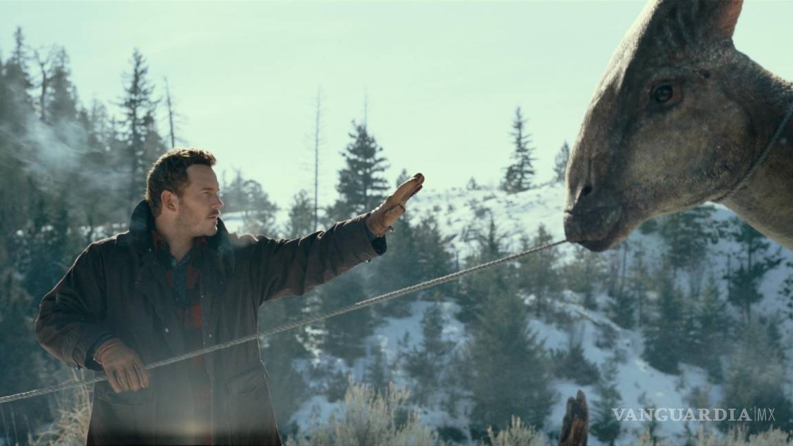 $!En esta imagen proporcionada por Universal Pictures Chris Pratt en una escena de Jurassic World Dominion.