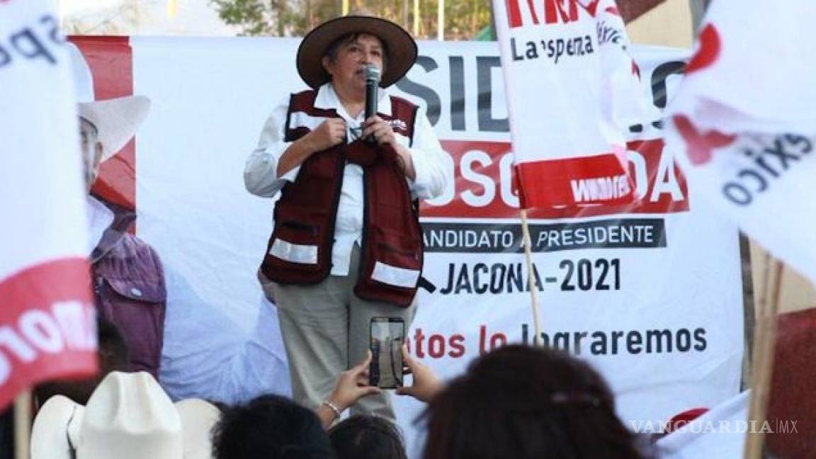 Murió candidata de Morena por un infarto, en plena campaña
