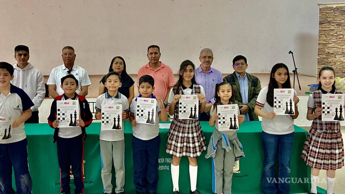 Obtienen pase a Olimpiada Estatal del Deporte Escolar 8 alumnos de primarias de Monclova