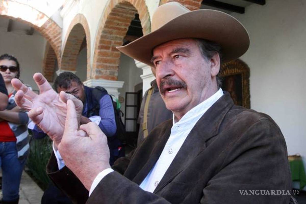 Vicente Fox pide voto para Hillary Clinton