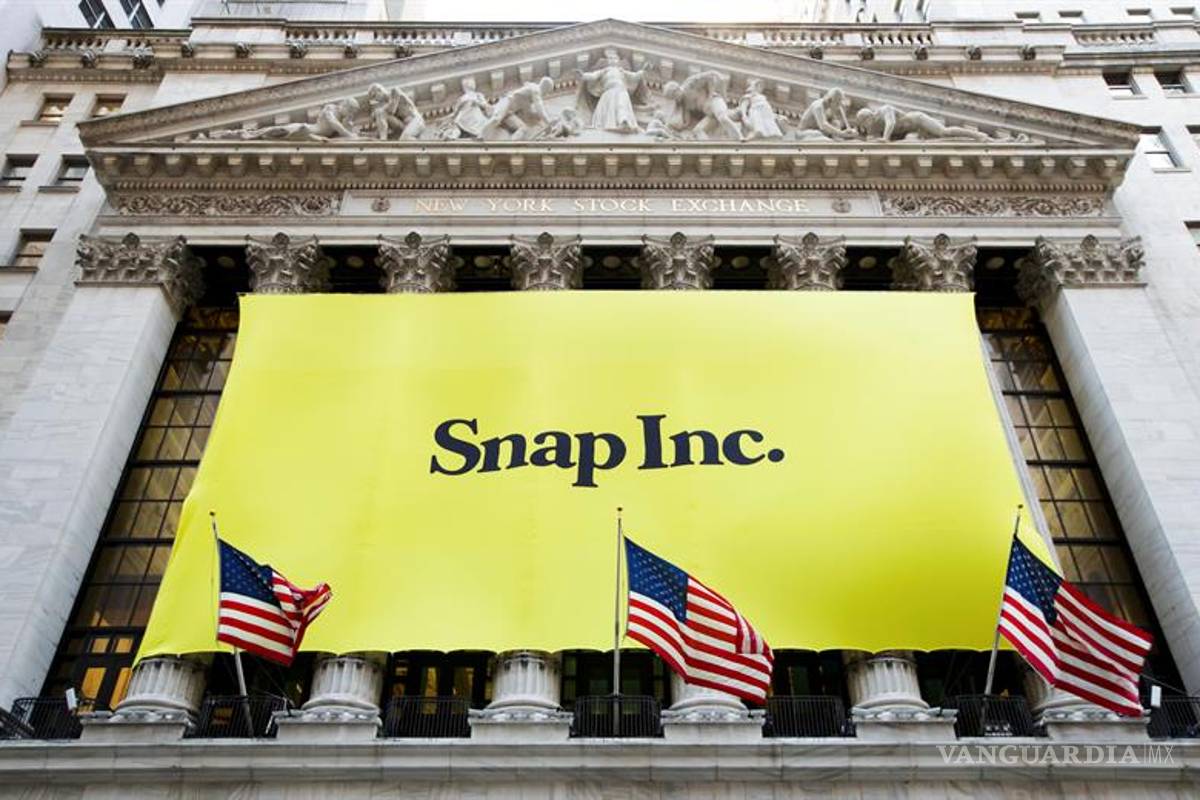 Snapchat decepciona y pronuncia su caída en Wall Street