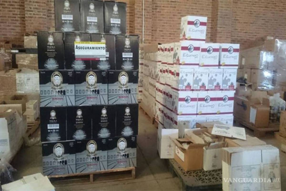 Realizan el segundo decomiso más grande de alcohol en tres años