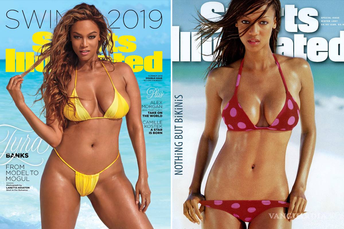 Tyra Banks regresa a la portada de Sports Illustrated ¡a los 45 años!