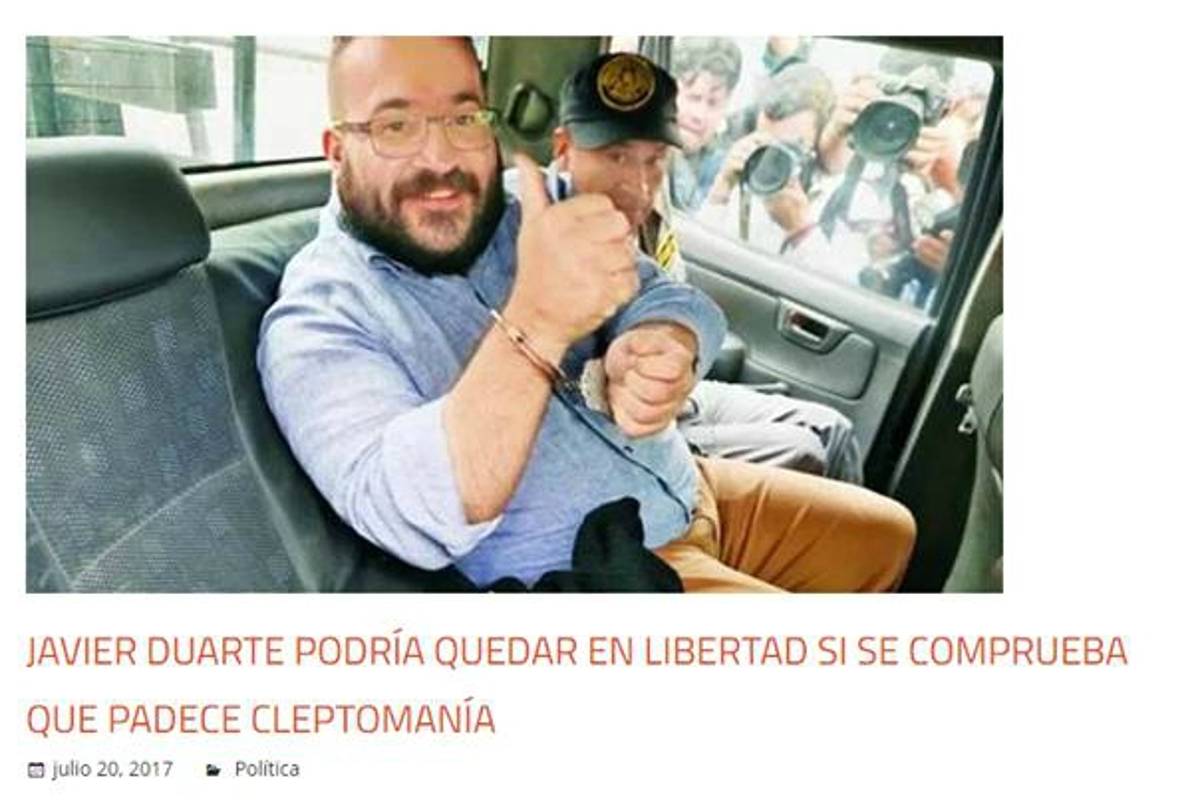 Se viraliza ‘liberación’ de Duarte
