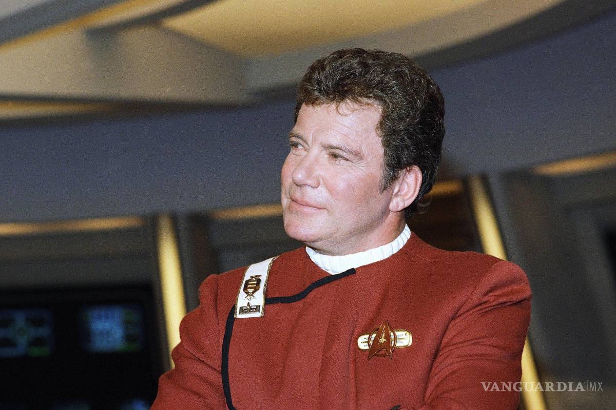 William Shatner, capitán Kirk en Star Trek, viaja al espacio la próxima semana