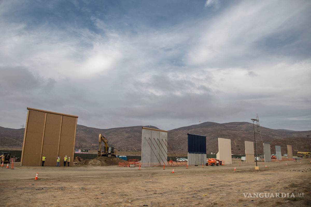 Así son los prototipos del muro de Trump para detener la migración a Estados Unidos