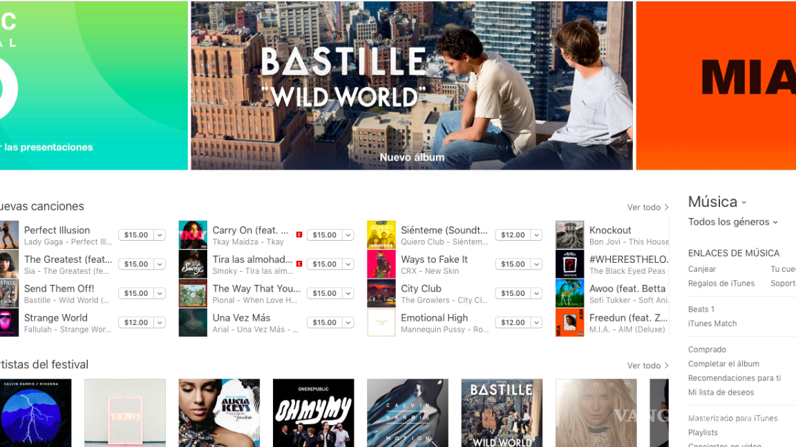 $!Apple no tiene interés en otros servicios de música en streaming