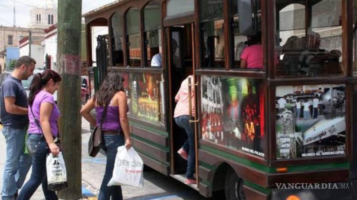 Regresa tranvía turístico al Centro Histórico de Saltillo
