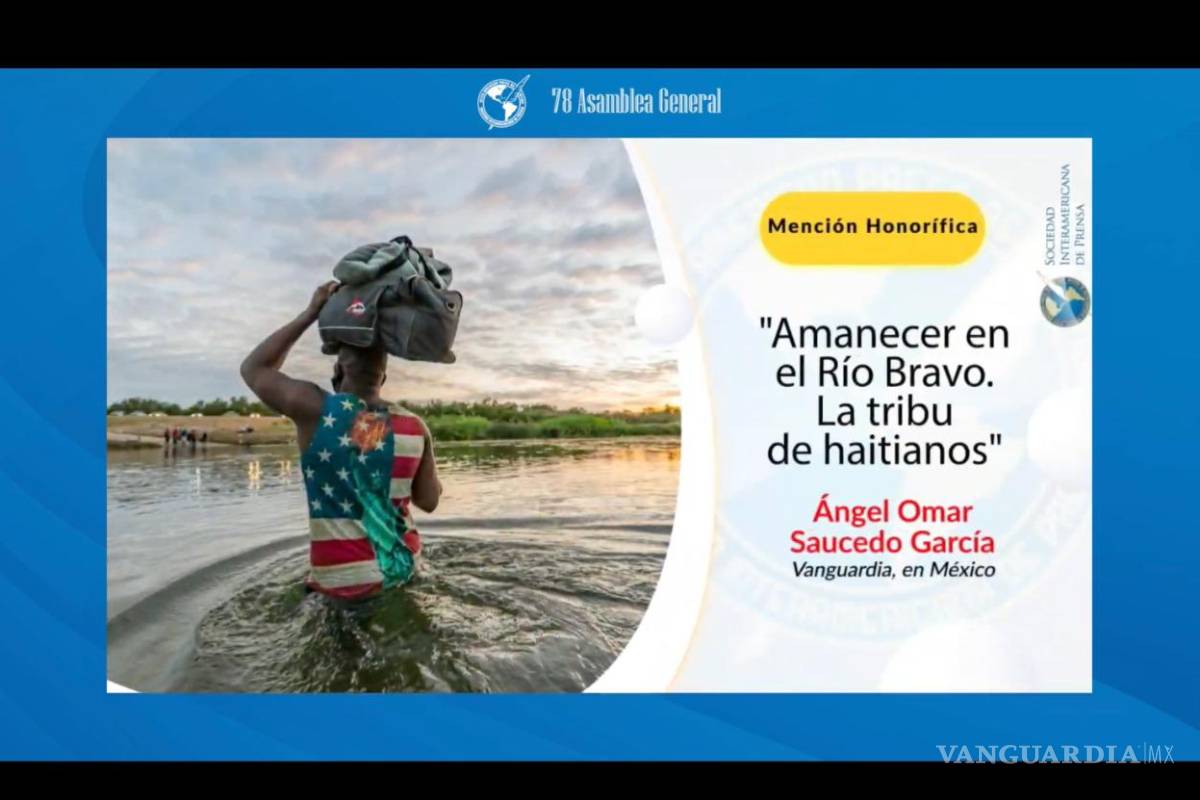 $!“Amanecer en el Río Bravo. La tribu de hatianos” narra la trayectoria de los migrantes que recorrieron miles de kilómetros desde Haití, para llegar a los Estados Unidos.