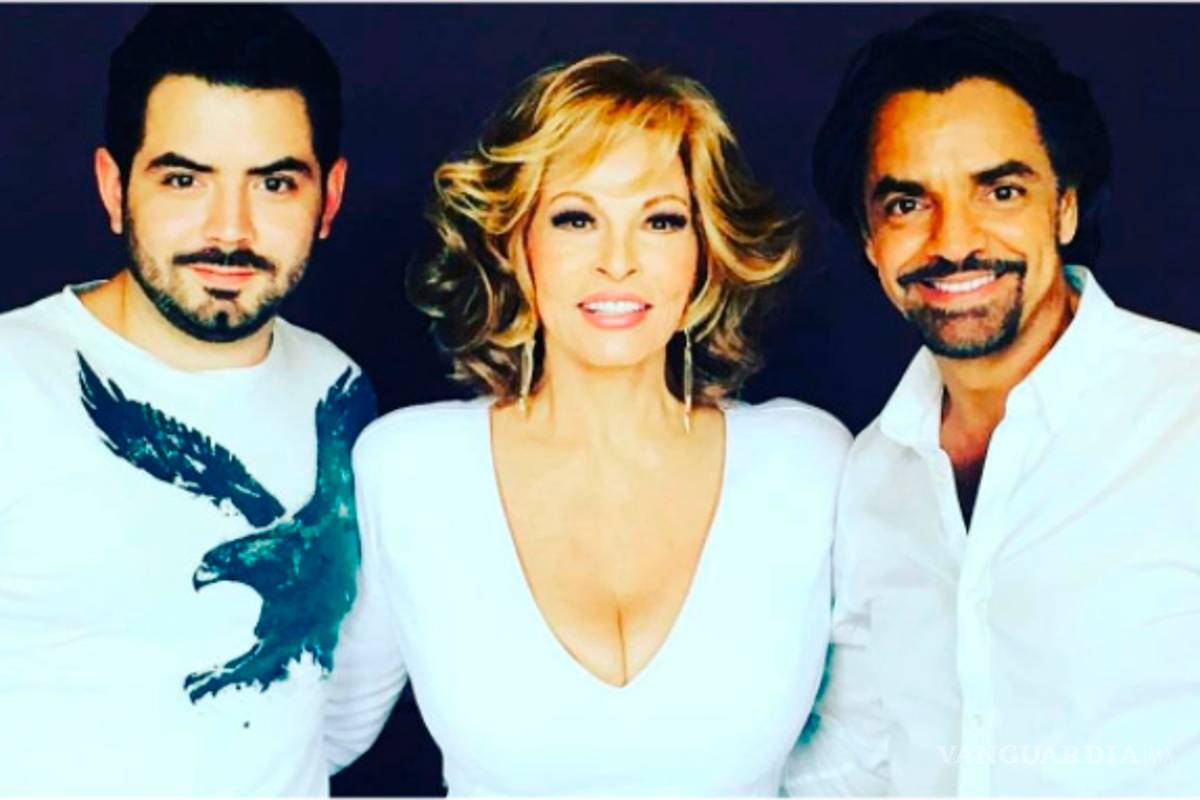 Victoria Ruffo crea controversia en redes al compartir foto donde recortó a Eugenio Derbez