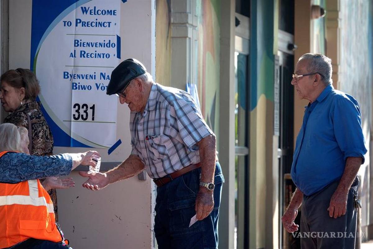 $!Abren casillas para votar en las primarias demócratas en Florida en medio del temor por el Covid-19