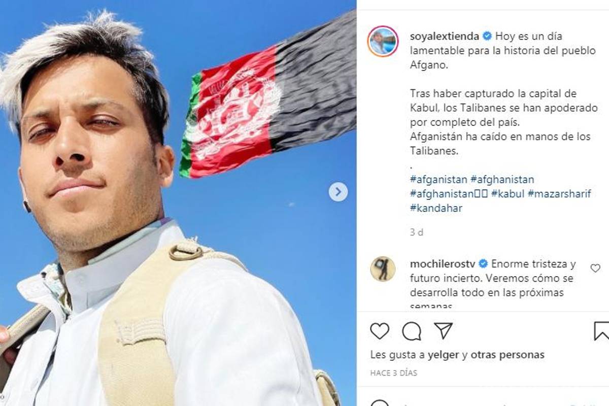 $!Alex Tienda, un youtuber mexicano en Afganistán