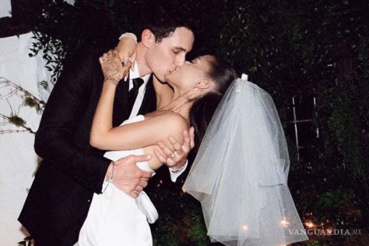 Así fue la 'pequeña e íntima’ boda de Ariana Grande y Dalton Gomez en California