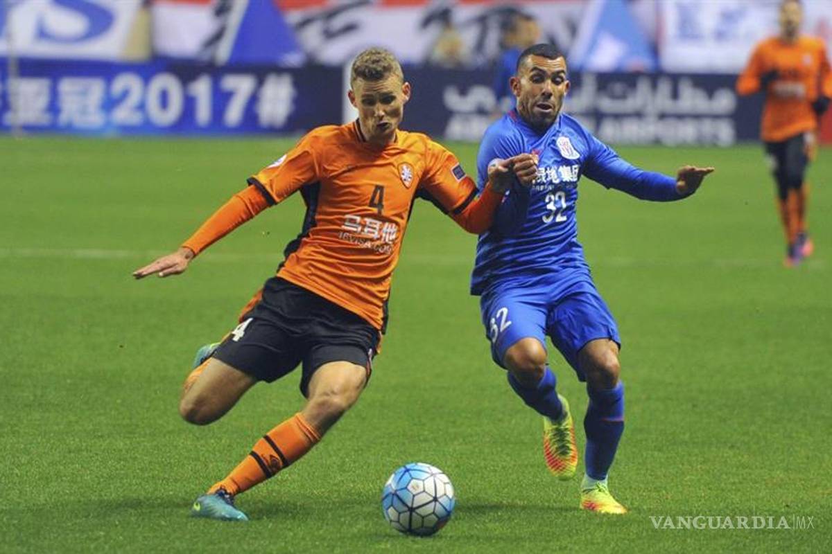Debuta Tévez en China con eliminación de su equipo de la Champions asiática
