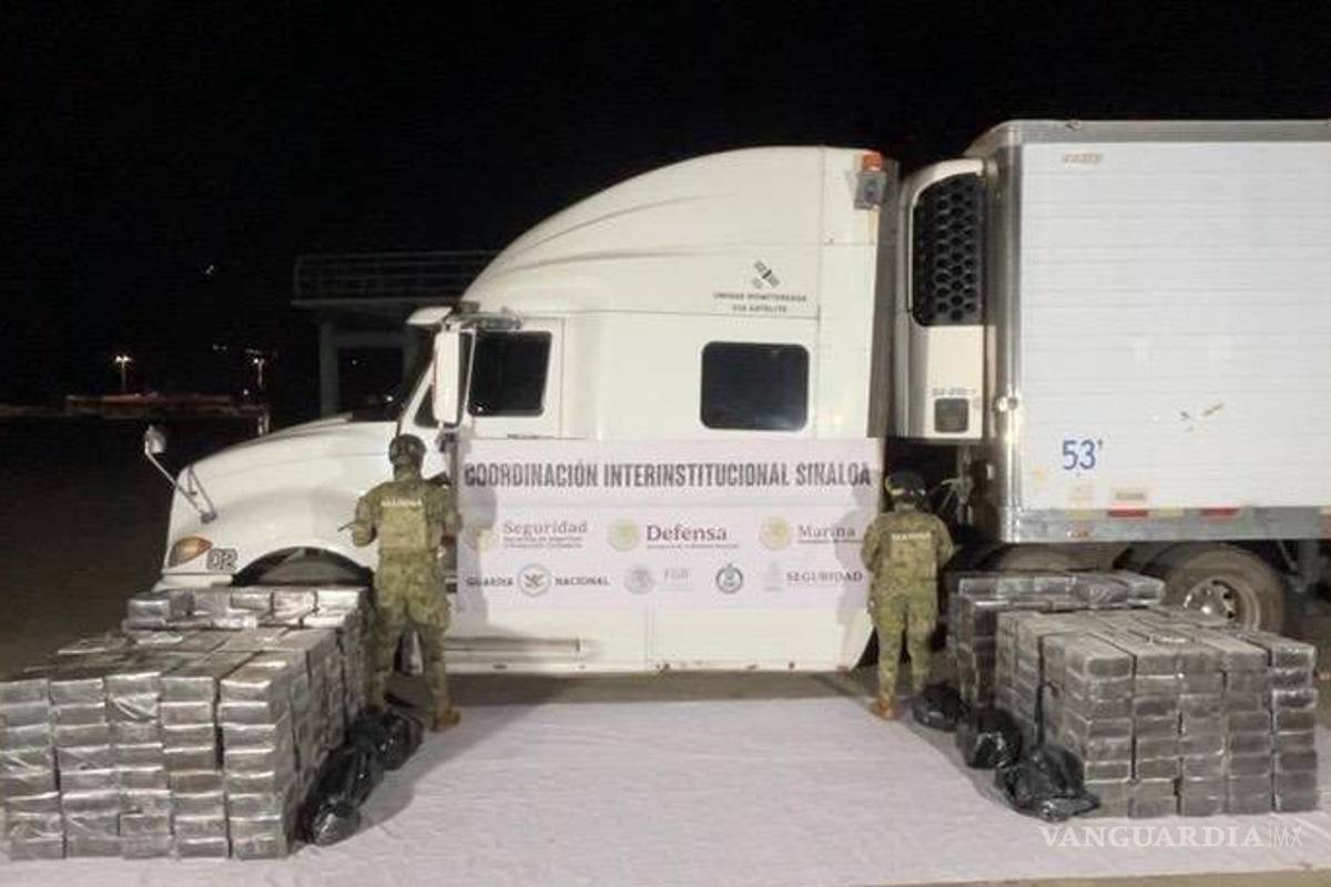 Aseguran en Mazatlán 1.5 toneladas de metanfetamina