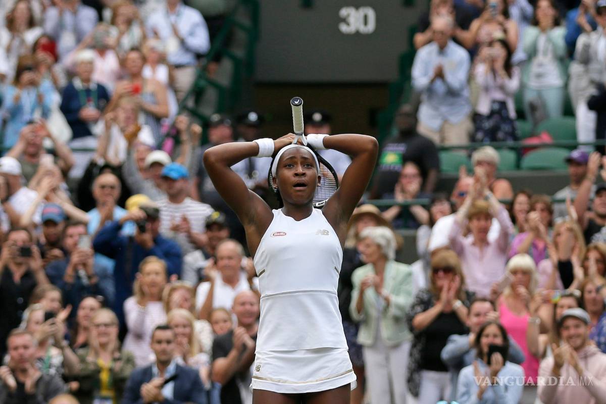 $!La debutante en Wimbledon de tan sólo 15 años que venció en primera ronda a Venus Williams