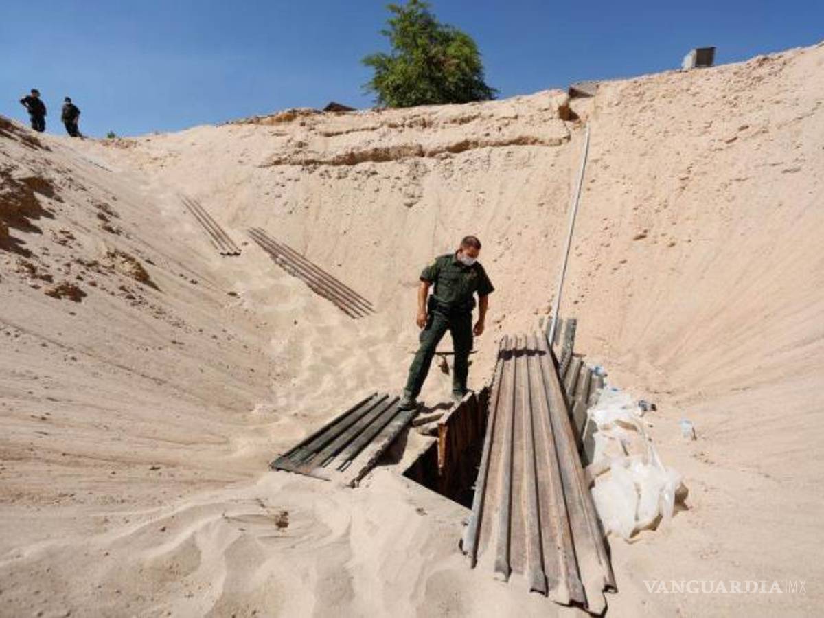 $!Descubren en la frontera de México y Arizona narcotúnel 'de lujo'