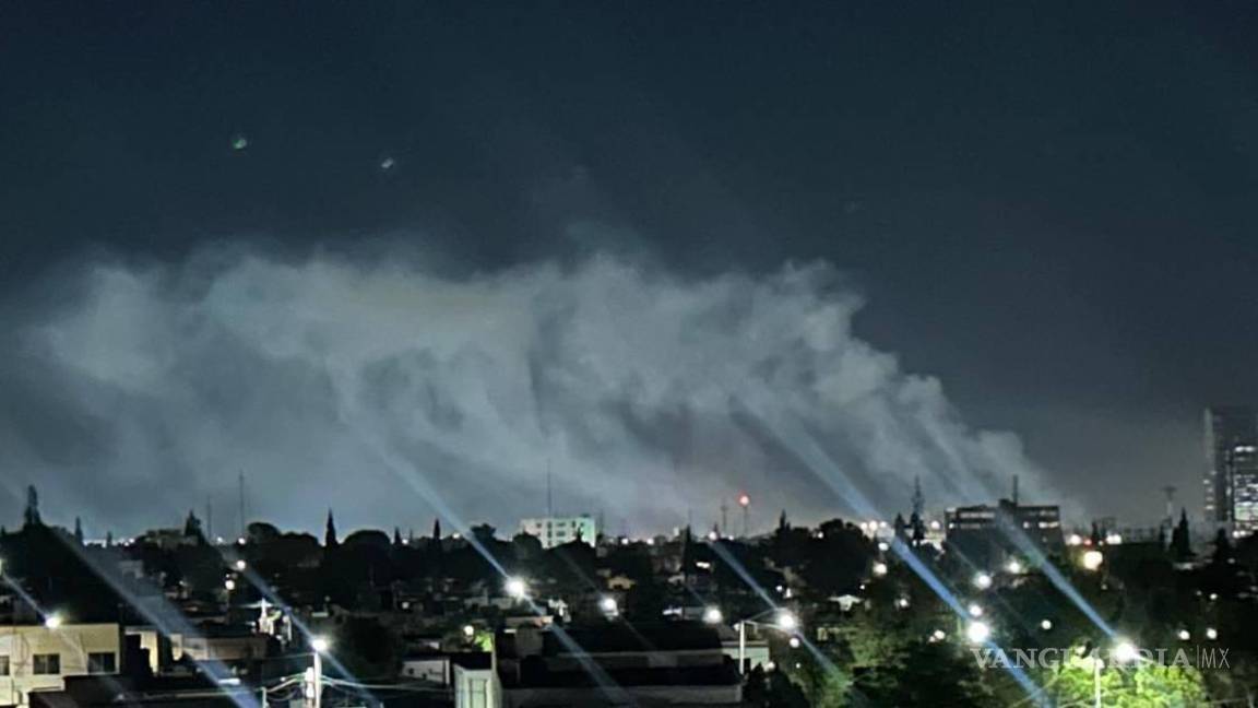 $!En las zonas industriales se percibe la contaminación, particularmente en las madrugadas.