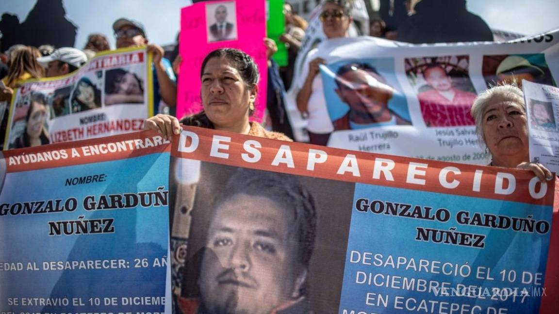 Gobierno Federal registra mil 780 desaparecidos en Coahuila en nueva plataforma nacional