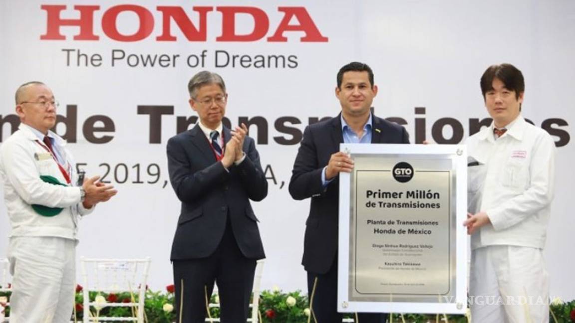 Honda celebra la producción un millón de transmisiones en Guanajuato