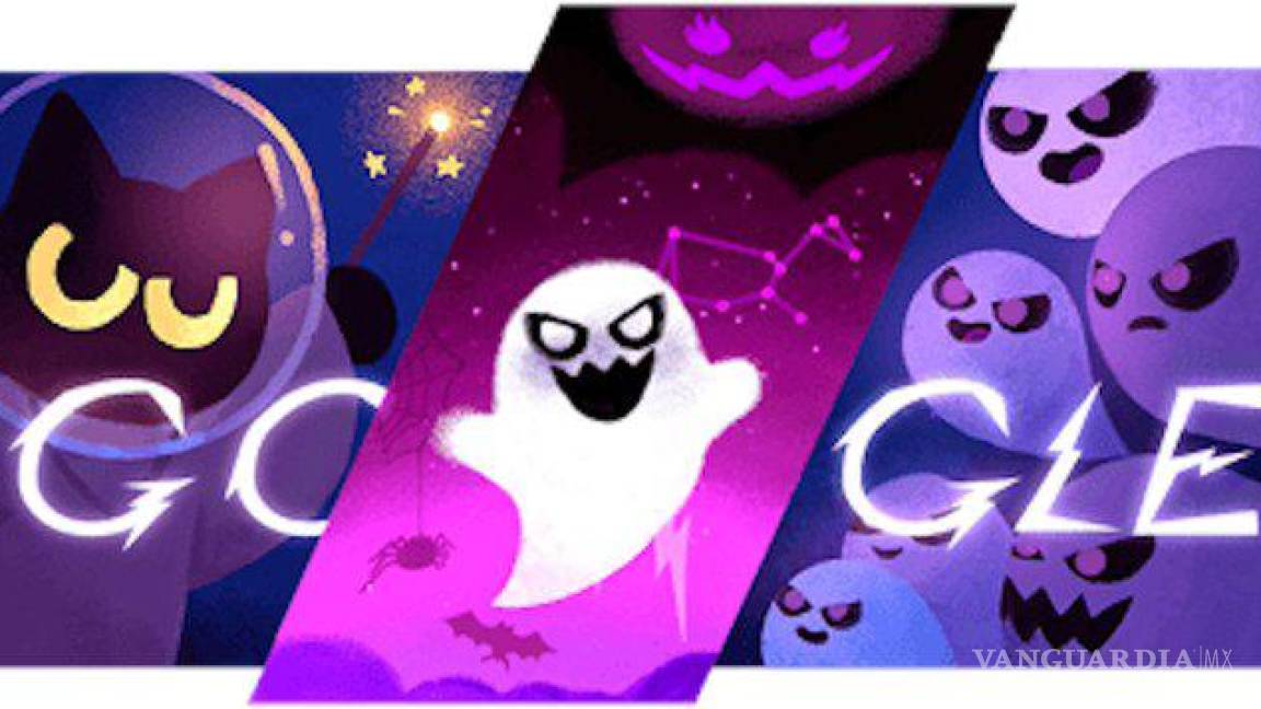 ¡Llega el doodle de Halloween! Google celebra con la gatita Momo y un juego interactivo