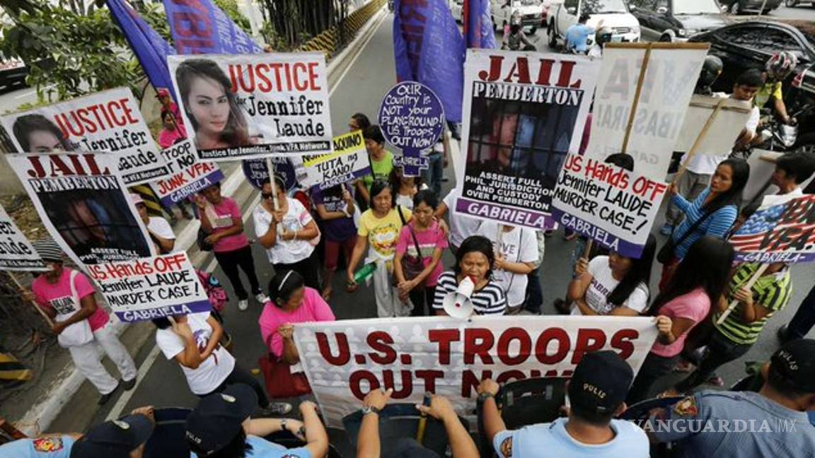 $!Filipinas 'perdona' a marine que mató a transexual, lo deportan a EU