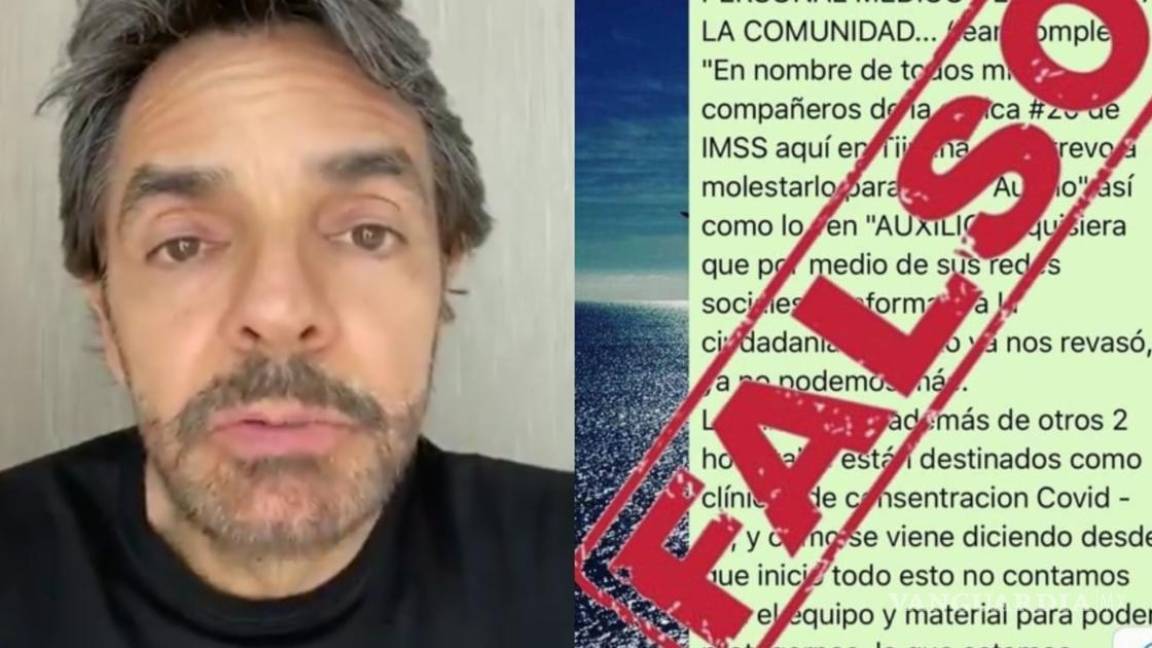 IMSS desmiente a Derbez por noticias falsas sobre clínica de Tijuana