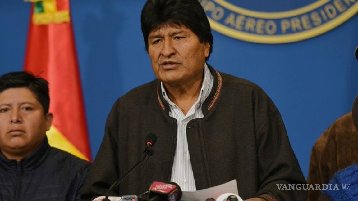 Mi pecado es ser indígena y cocalero, dice Evo Morales tras renunciar