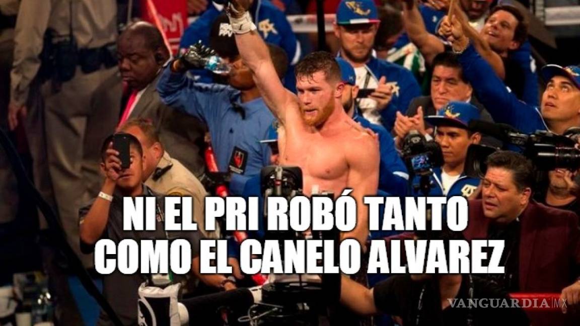 $!Los memes de la pelea del 'Canelo' Álvarez