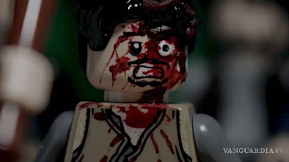 Recrean muertes de ‘The Walking Dead’ con Legos