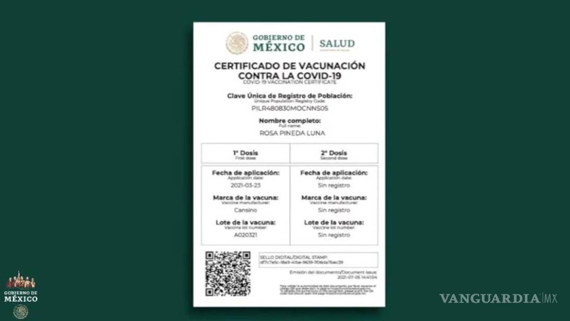 Analizan exigir certificados de vacunación en la Región Sureste de Coahuila