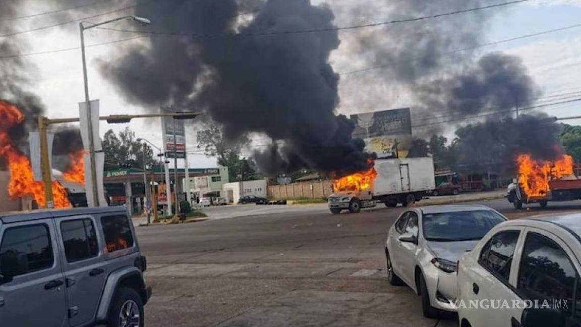 Sicarios del Cártel de Sinaloa robaron una pipa de gas para hacer explotar un multifamiliar de militares para liberar a Ovidio Guzmán (video)